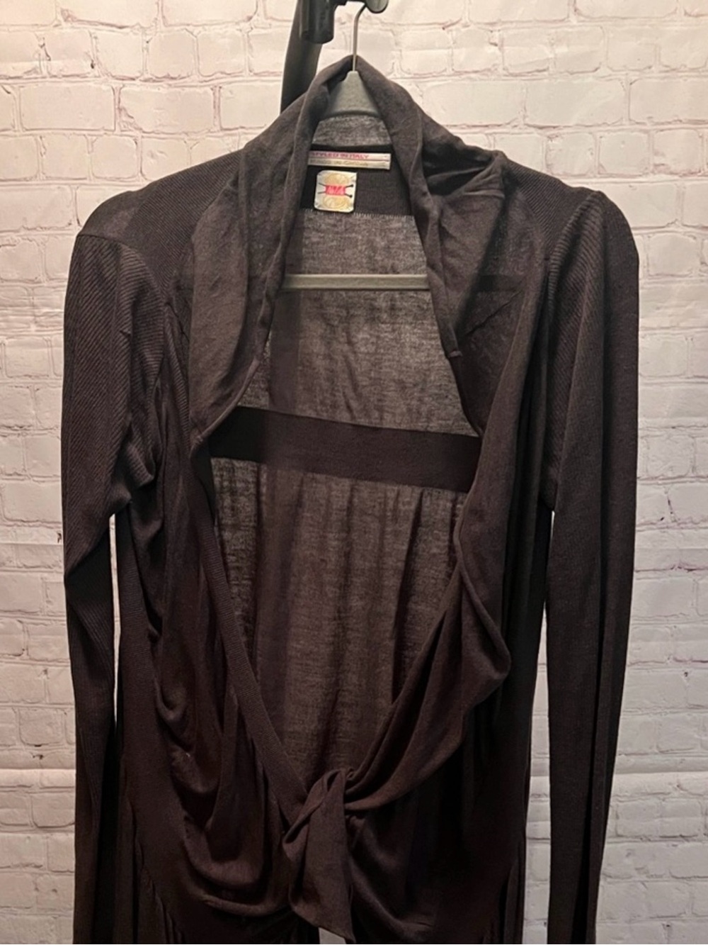 ❤️ NOLITA Italian Draped Open-Front
CARDIGAN